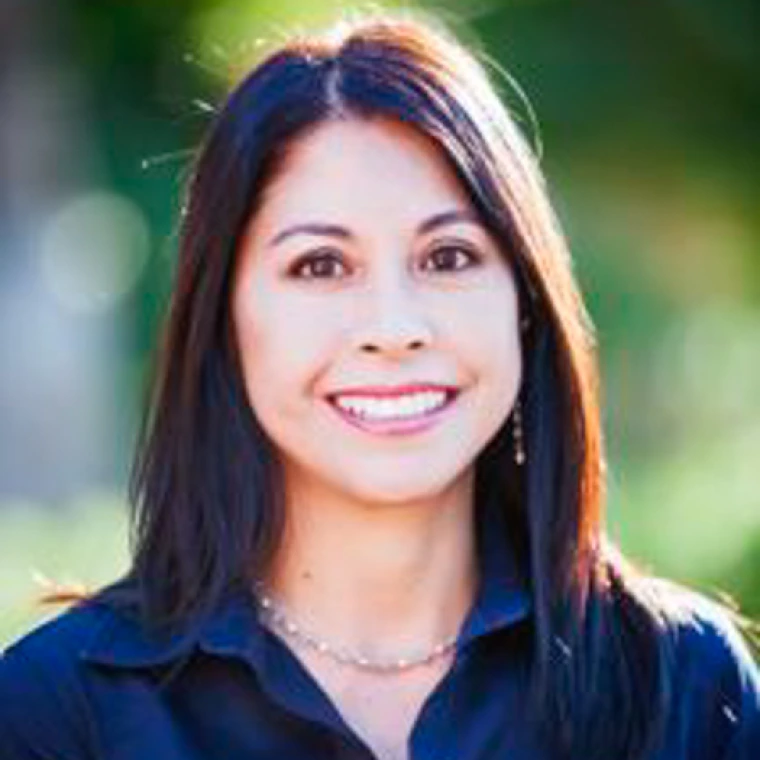 Woman smiling at the camera