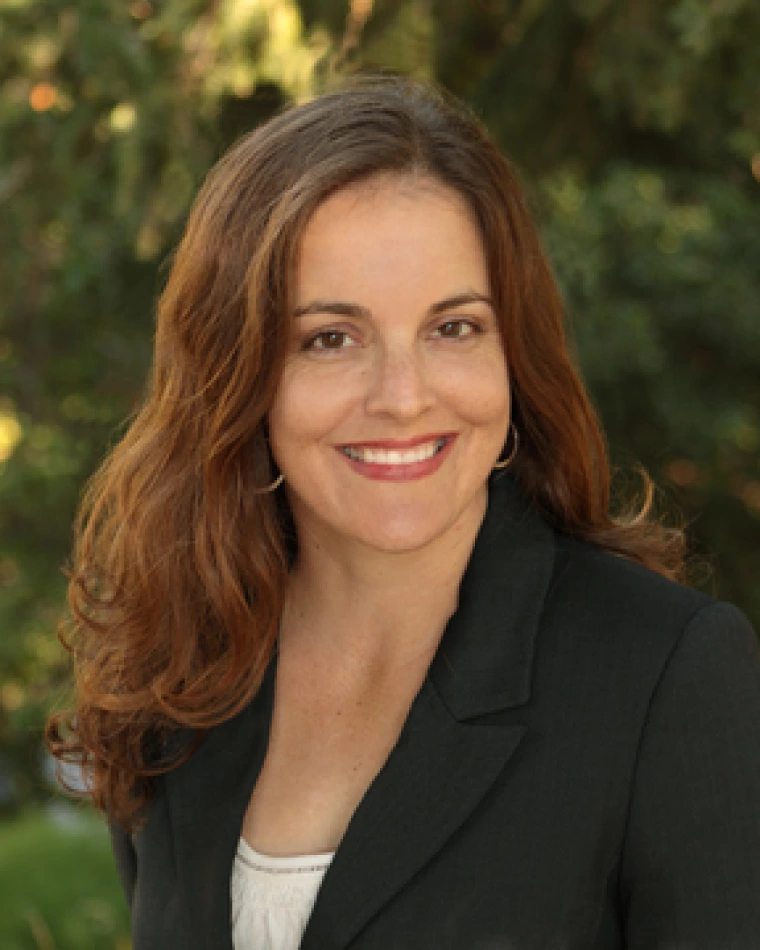 Woman smiling at the camera